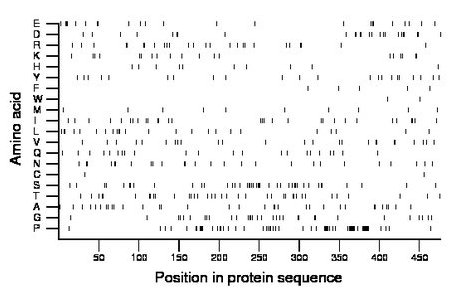 amino acid map