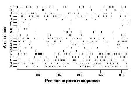 amino acid map