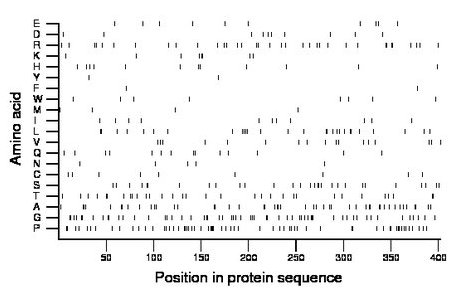 amino acid map