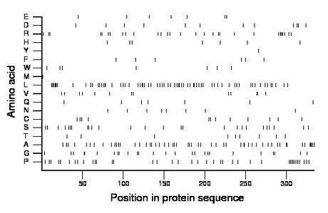 amino acid map