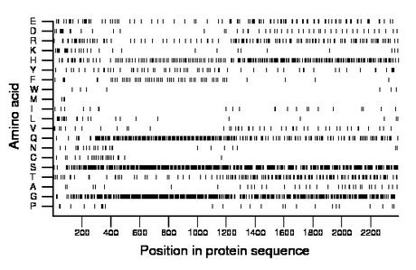 amino acid map