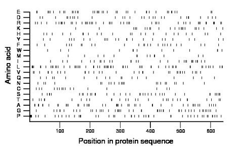 amino acid map