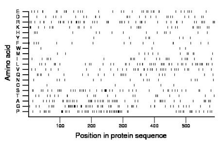 amino acid map