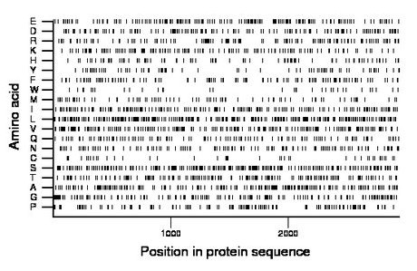 amino acid map