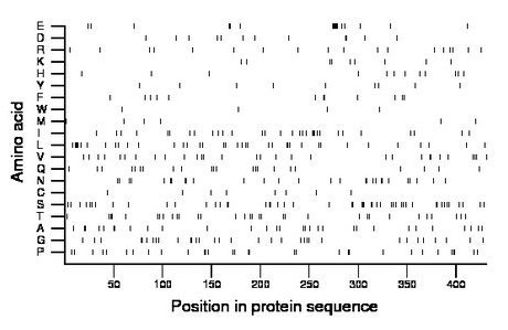 amino acid map