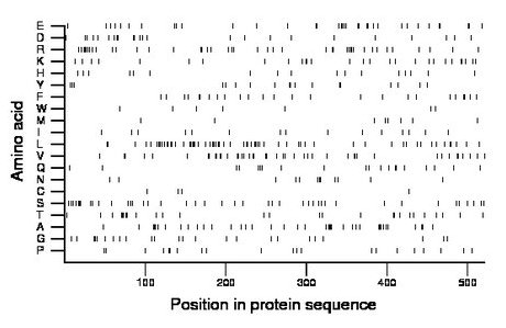 amino acid map