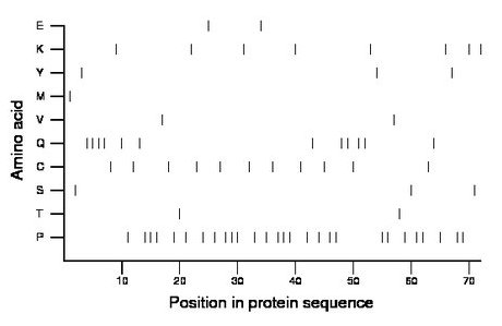 amino acid map