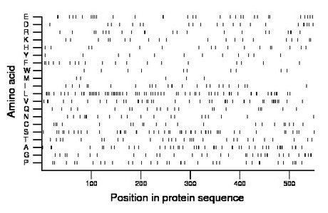 amino acid map