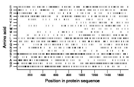 amino acid map