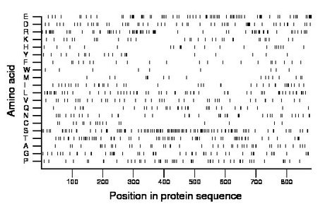 amino acid map