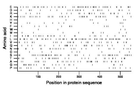 amino acid map