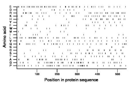 amino acid map