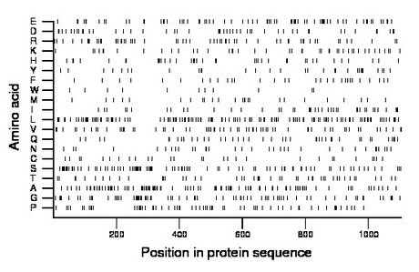 amino acid map