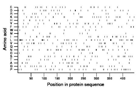 amino acid map