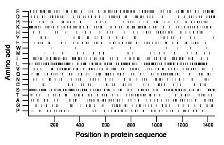 amino acid map