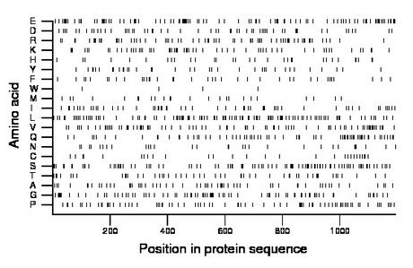 amino acid map