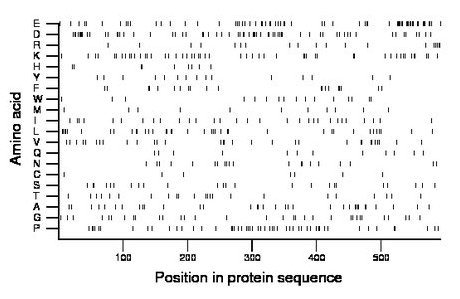 amino acid map