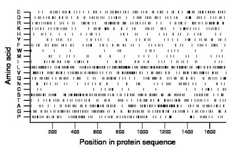 amino acid map