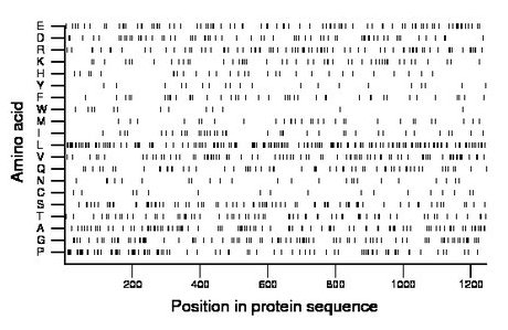 amino acid map