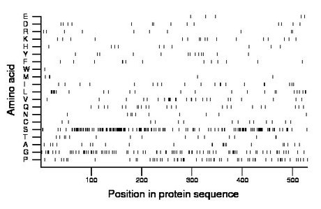 amino acid map