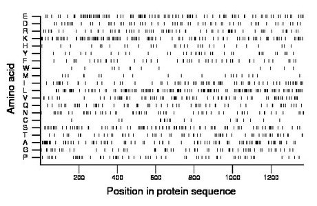 amino acid map