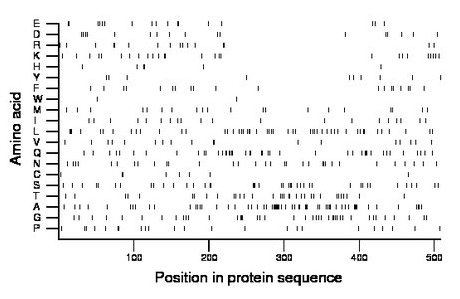 amino acid map