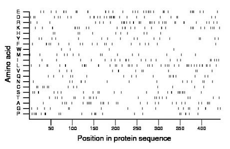 amino acid map