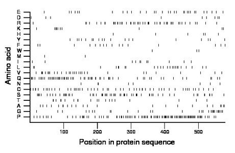 amino acid map