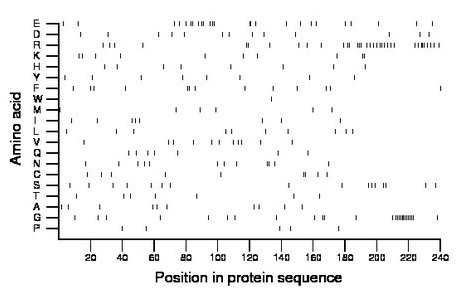 amino acid map