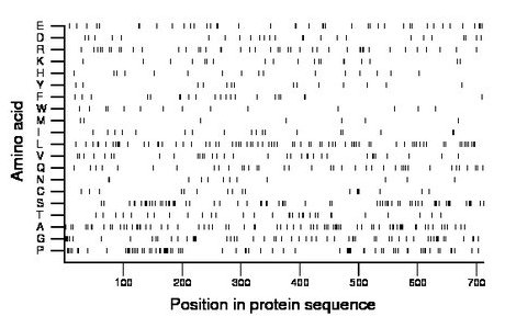 amino acid map