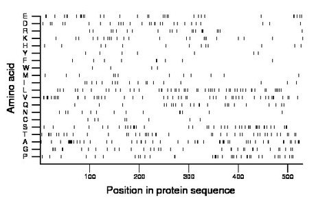 amino acid map