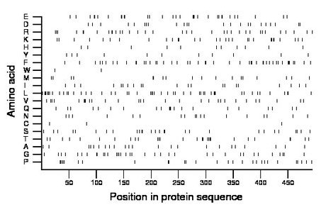 amino acid map