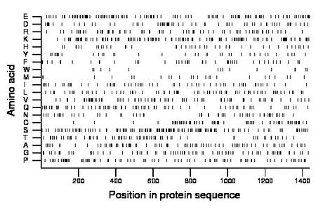 amino acid map