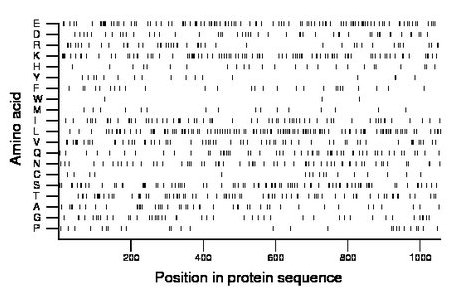 amino acid map