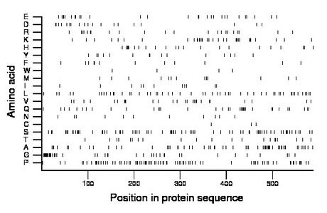 amino acid map