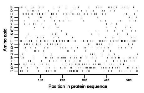 amino acid map