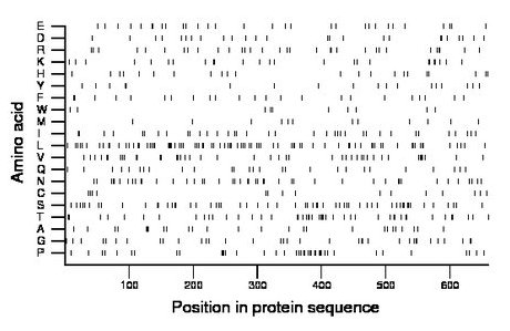 amino acid map