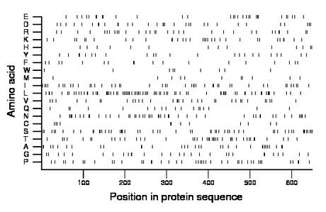 amino acid map