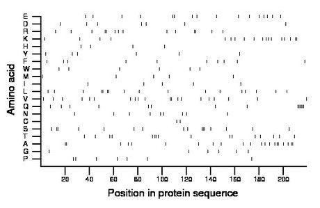 amino acid map