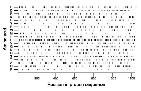 amino acid map