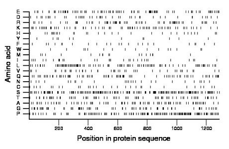 amino acid map