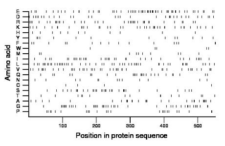 amino acid map