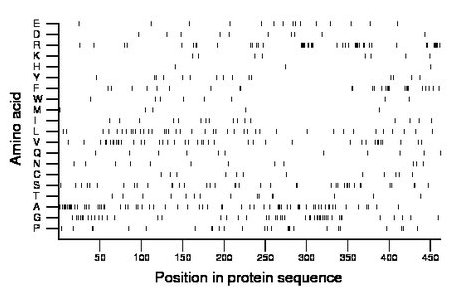 amino acid map