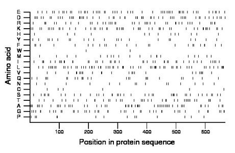 amino acid map