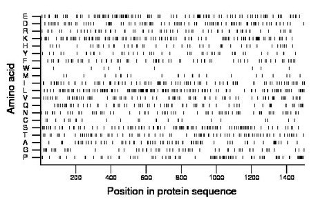 amino acid map