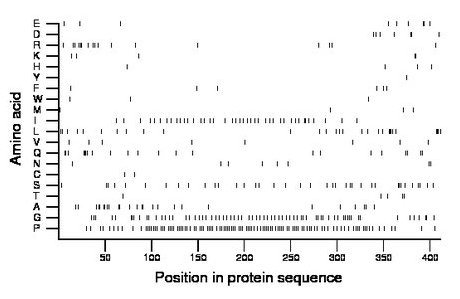 amino acid map