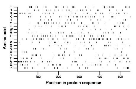 amino acid map