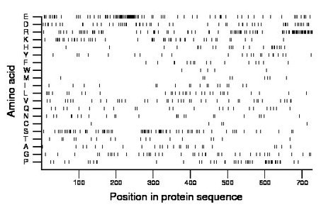 amino acid map