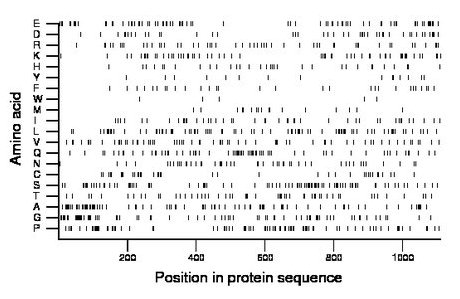 amino acid map