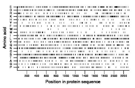 amino acid map